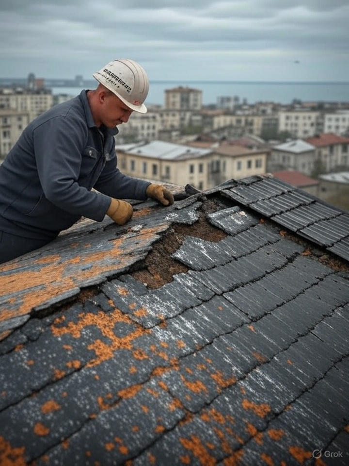 Кровельные работы в Одессе